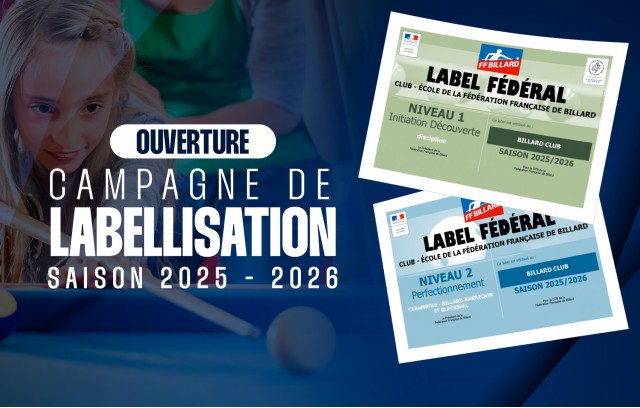 Campagne de labellisation des clubs écoles ouverte !